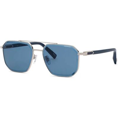 Chopard Lunettes De Soleil Schm40-600579 60x17x145 Mm Shiny Palladium Blue/CAT3 Homme - Publicité Chopard Lunettes De Soleil Schm40-600579 60x17x145 Mm Shiny Palladium Blue/CAT3 Homme - Publicité