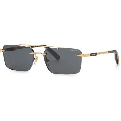 Chopard Lunettes De Soleil Schm43-600300 60x17x145 Mm Shiny Rose Gold Smoke/CAT3 Homme - Publicité Chopard Lunettes De Soleil Schm43-600300 60x17x145 Mm Shiny Rose Gold Smoke/CAT3 Homme - Publicité