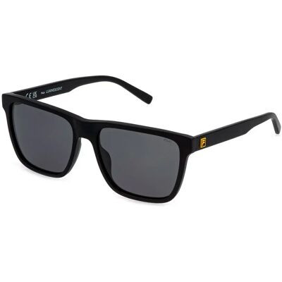 Fila Lunettes De Soleil Polarisées Sfid18-58703p 58x17x145 Mm Matt/Sandblasted Black Smoke/CAT3 Homme - Publicité Fila Lunettes De Soleil Polarisées Sfid18-58703p 58x17x145 Mm Matt/Sandblasted Black Smoke/CAT3 Homme - Publicité