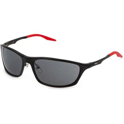 Fila Lunettes De Soleil Sfid68-660531 66x18x120 Mm Total Semi Matt Black Smoke/CAT3 - Publicité Fila Lunettes De Soleil Sfid68-660531 66x18x120 Mm Total Semi Matt Black Smoke/CAT3 - Publicité