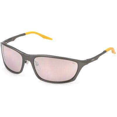 Fila Lunettes De Soleil Sfid68-668yzx 66x18x120 Mm Matt Full Dark Grey Brown/Multilayer White/CAT3 Homme - Publicité Fila Lunettes De Soleil Sfid68-668yzx 66x18x120 Mm Matt Full Dark Grey Brown/Multilayer White/CAT3 Homme - Publicité