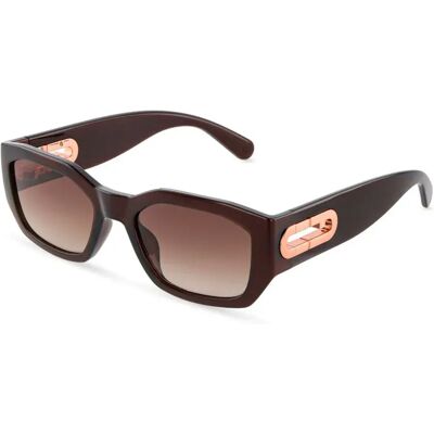 Furla Lunettes De Soleil Pour Femme Sfub07-5407gn 54x20x140 Mm Shiny Transp.Brown Brown Gradient Smoke/CAT3 Femme - Publicité Furla Lunettes De Soleil Pour Femme Sfub07-5407gn 54x20x140 Mm Shiny Transp.Brown Brown Gradient Smoke/CAT3 Femme - Publicité