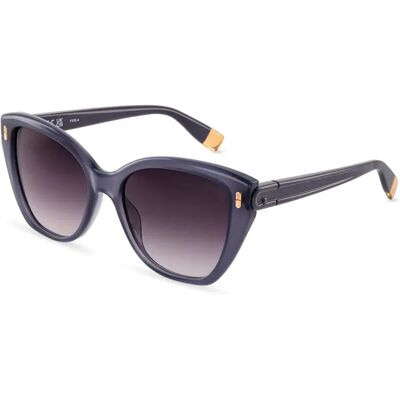 Furla Lunettes De Soleil Pour Femme Sfub11-5406a5 54x17x140 Mm Shiny Opal Gray Smoke Gradient Beige/CAT3 - Publicité Furla Lunettes De Soleil Pour Femme Sfub11-5406a5 54x17x140 Mm Shiny Opal Gray Smoke Gradient Beige/CAT3 - Publicité