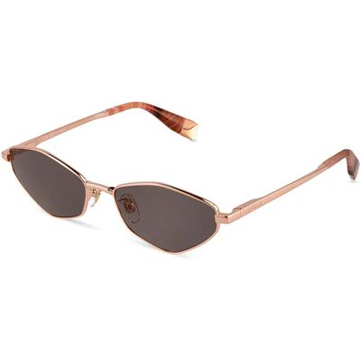 Furla Lunettes De Soleil Pour Femme Sfub17-5708fc 57x17x140 Mm Shiny Copper Gold Brown/CAT3 - Publicité Furla Lunettes De Soleil Pour Femme Sfub17-5708fc 57x17x140 Mm Shiny Copper Gold Brown/CAT3 - Publicité