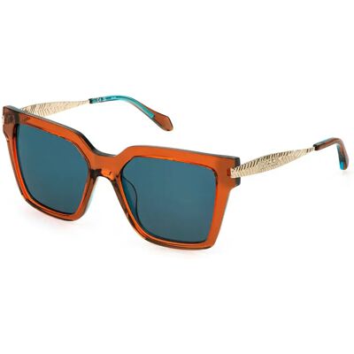 Just Cavalli Lunettes De Soleil Pour Femme Sjc201-540vbd 54x18x140 Mm Multilayer Orange Blue/CAT3 Femme - Publicité Just Cavalli Lunettes De Soleil Pour Femme Sjc201-540vbd 54x18x140 Mm Multilayer Orange Blue/CAT3 Femme - Publicité