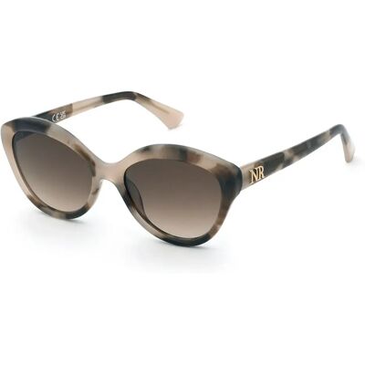 Nina Ricci Lunettes De Soleil Pour Femme Snr478-5506sk 55x17x140 Mm Shiny Opal Havana Brown Gradient/CAT3 Femme - Publicité Nina Ricci Lunettes De Soleil Pour Femme Snr478-5506sk 55x17x140 Mm Shiny Opal Havana Brown Gradient/CAT3 Femme - Publicité