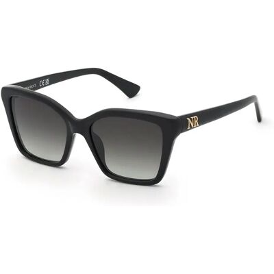 Nina Ricci Lunettes De Soleil Pour Femme Snr479-540700 54x17x140 Mm Shiny Black Smoke Gradient/CAT3 Femme - Publicité Nina Ricci Lunettes De Soleil Pour Femme Snr479-540700 54x17x140 Mm Shiny Black Smoke Gradient/CAT3 Femme - Publicité