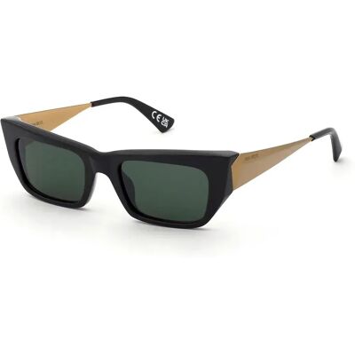 Nina Ricci Lunettes De Soleil Pour Femme Snr486-520700 52x20x140 Mm Shiny Black Green/CAT3 - Publicité Nina Ricci Lunettes De Soleil Pour Femme Snr486-520700 52x20x140 Mm Shiny Black Green/CAT3 - Publicité