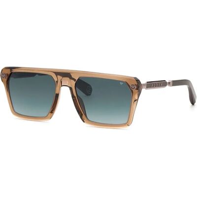 Philipp Plein Lunettes De Soleil Spp228-5909x8 59x19x150 Mm Shiny Transp.Brown Blue Gradient Blue/CAT3 Homme - Publicité Philipp Plein Lunettes De Soleil Spp228-5909x8 59x19x150 Mm Shiny Transp.Brown Blue Gradient Blue/CAT3 Homme - Publicité