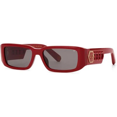 Philipp Plein Lunettes De Soleil Spp240m-570718 57x17x145 Mm Shiny Red Brown/CAT3 Homme,Femme - Publicité Philipp Plein Lunettes De Soleil Spp240m-570718 57x17x145 Mm Shiny Red Brown/CAT3 Homme,Femme - Publicité