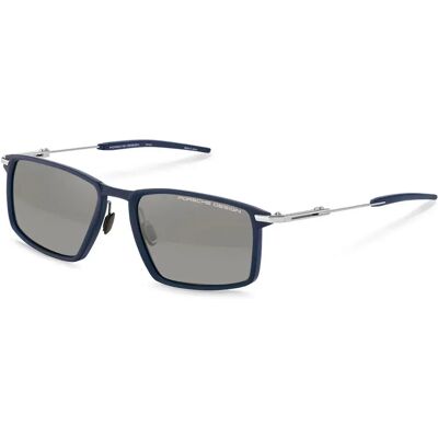 Porsche Design Lunettes De Soleil P86006-56d175 56x19x145 Mm Dark Blue / Palladium Smoke Gradient/CAT3 Homme - Publicité Porsche Design Lunettes De Soleil P86006-56d175 56x19x145 Mm Dark Blue / Palladium Smoke Gradient/CAT3 Homme - Publicité