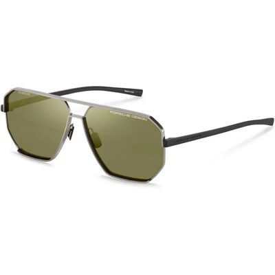 Porsche Design Lunettes De Soleil Polarisées P8995-63b448 63x12x150 Mm Dark Grey / Black Green/Deg.Mirror Silver/CAT3 - Publicité Porsche Design Lunettes De Soleil Polarisées P8995-63b448 63x12x150 Mm Dark Grey / Black Green/Deg.Mirror Silver/CAT3 - Publicité