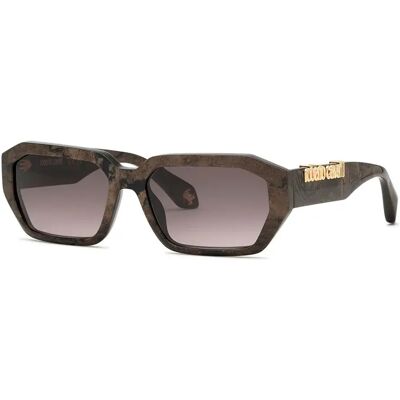 Roberto Cavalli Lunettes De Soleil Pour Femme Src113v-570anb 57x17x140 Mm Dark Brown Wood Effect Brown Gradient Pink/CAT3 Femme - Publicité Roberto Cavalli Lunettes De Soleil Pour Femme Src113v-570anb 57x17x140 Mm Dark Brown Wood Effect Brown Gradient Pink/CAT3 Femme - Publicité