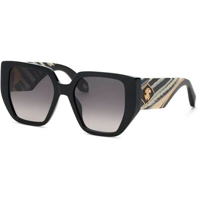 Roberto Cavalli Lunettes De Soleil Pour Femme Src167m-540700 54x19x140 Mm Shiny Black Smoke Gradient/CAT3 Femme - Publicité Roberto Cavalli Lunettes De Soleil Pour Femme Src167m-540700 54x19x140 Mm Shiny Black Smoke Gradient/CAT3 Femme - Publicité