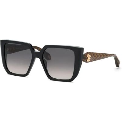 Roberto Cavalli Lunettes De Soleil Pour Femme Src170m-560700 56x17x140 Mm Shiny Black Smoke Gradient/CAT3 Femme - Publicité Roberto Cavalli Lunettes De Soleil Pour Femme Src170m-560700 56x17x140 Mm Shiny Black Smoke Gradient/CAT3 Femme - Publicité