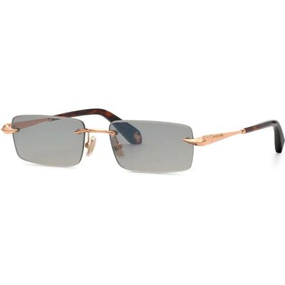 Roberto Cavalli Lunettes De Soleil Pour Femme Src206m-558fcx 55x17x140 Mm Shiny Copper Gold Smoke Gradient/Mirror Silver/CAT2 Femme - Publicité Roberto Cavalli Lunettes De Soleil Pour Femme Src206m-558fcx 55x17x140 Mm Shiny Copper Gold Smoke Gradient/Mirror Silver/CAT2 Femme - Publicité