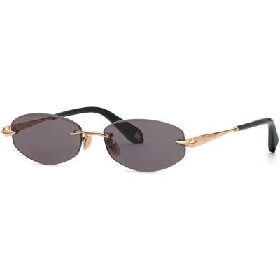 Roberto Cavalli Lunettes De Soleil Pour Femme Src207m-550300 55x16x140 Mm Shiny Rose Gold Smoke/CAT3 Femme - Publicité Roberto Cavalli Lunettes De Soleil Pour Femme Src207m-550300 55x16x140 Mm Shiny Rose Gold Smoke/CAT3 Femme - Publicité