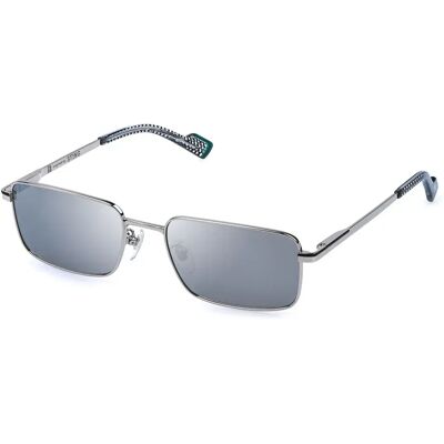 Sting Lunettes De Soleil Sst580-57k07x 57x19x145 Mm Shiny Palladium W/Semi Matt Black Parts Smoke/Mirror Silver/CAT3 Homme - Publicité Sting Lunettes De Soleil Sst580-57k07x 57x19x145 Mm Shiny Palladium W/Semi Matt Black Parts Smoke/Mirror Silver/CAT3 Homme - Publicité