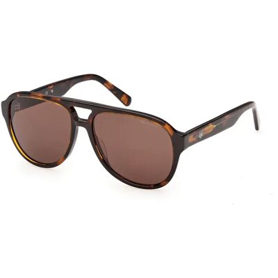 Gant Lunettes De Soleil Ga00037 Dark Havana Brown/CAT3 Homme - Publicité Gant Lunettes De Soleil Ga00037 Dark Havana Brown/CAT3 Homme - Publicité