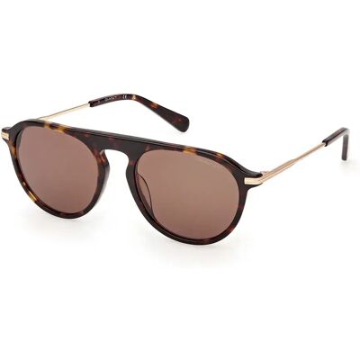 Gant Lunettes De Soleil Ga00039 Dark Havana Brown/CAT3 Homme - Publicité Gant Lunettes De Soleil Ga00039 Dark Havana Brown/CAT3 Homme - Publicité