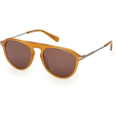 Gant Lunettes De Soleil Ga00039 Shiny Dark Yellow Brown/CAT3 Homme - Publicité Gant Lunettes De Soleil Ga00039 Shiny Dark Yellow Brown/CAT3 Homme - Publicité