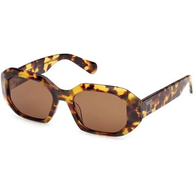 Max&co Lunettes De Soleil Pour Femme Mo0152 Blonde Havana Brown/CAT3 Femme - Publicité Max&co Lunettes De Soleil Pour Femme Mo0152 Blonde Havana Brown/CAT3 Femme - Publicité