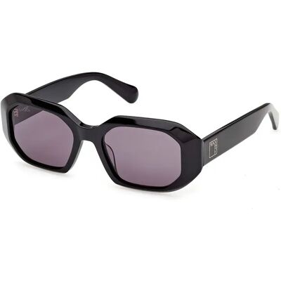 Max&co Lunettes De Soleil Pour Femme Mo0152 Shiny Black Smoke/CAT3 - Publicité Max&co Lunettes De Soleil Pour Femme Mo0152 Shiny Black Smoke/CAT3 - Publicité