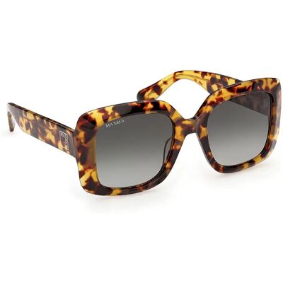 Max&co Lunettes De Soleil Pour Femme Mo0153 Blonde Havana Gradient Green/CAT3 Femme - Publicité Max&co Lunettes De Soleil Pour Femme Mo0153 Blonde Havana Gradient Green/CAT3 Femme - Publicité