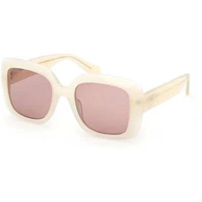 Max&co Lunettes De Soleil Pour Femme Mo0153 White Bordeaux/CAT2 - Publicité Max&co Lunettes De Soleil Pour Femme Mo0153 White Bordeaux/CAT2 - Publicité