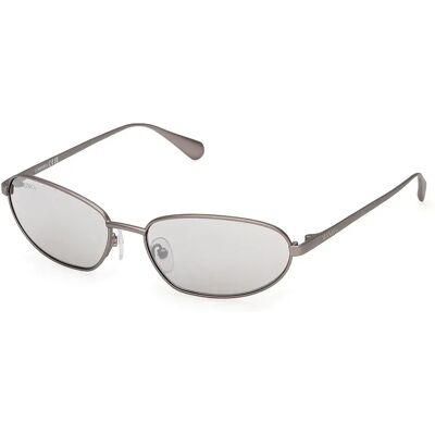 Max&co Lunettes De Soleil Pour Femme Mo0160 Matte Dark Ruthenium Smoke Mirror/CAT2 Femme - Publicité Max&co Lunettes De Soleil Pour Femme Mo0160 Matte Dark Ruthenium Smoke Mirror/CAT2 Femme - Publicité