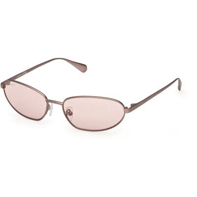 Max&co Lunettes De Soleil Pour Femme Mo0160 Matte Light Bronze Brown/CAT1 Femme - Publicité Max&co Lunettes De Soleil Pour Femme Mo0160 Matte Light Bronze Brown/CAT1 Femme - Publicité