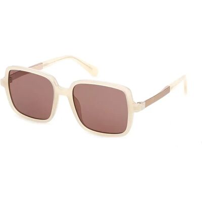 Max&co Lunettes De Soleil Pour Femme Mo0164 White Gradient Brown/CAT2 Femme - Publicité Max&co Lunettes De Soleil Pour Femme Mo0164 White Gradient Brown/CAT2 Femme - Publicité