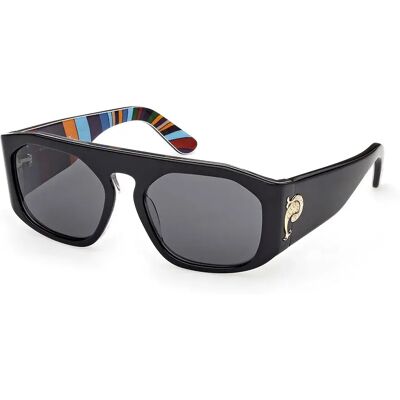 Pucci Lunettes De Soleil Pour Femme Ep0242 Black / Monocolor Smoke/CAT3 Femme - Publicité Pucci Lunettes De Soleil Pour Femme Ep0242 Black / Monocolor Smoke/CAT3 Femme - Publicité