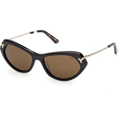 Pucci Lunettes De Soleil Pour Femme Ep0251 Shiny Black Brown/CAT3 Femme - Publicité Pucci Lunettes De Soleil Pour Femme Ep0251 Shiny Black Brown/CAT3 Femme - Publicité