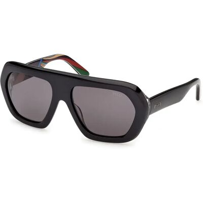 Pucci Lunettes De Soleil Pour Femme Ep0252 Black / Monocolor Smoke/CAT3 Femme - Publicité Pucci Lunettes De Soleil Pour Femme Ep0252 Black / Monocolor Smoke/CAT3 Femme - Publicité