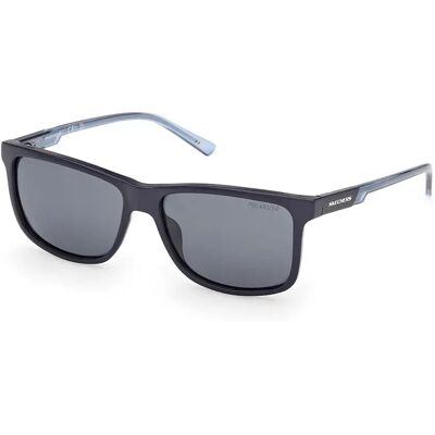 Skechers Lunettes De Soleil Polarisées Se00175 Shiny Blue Smoke/CAT3 Homme - Publicité Skechers Lunettes De Soleil Polarisées Se00175 Shiny Blue Smoke/CAT3 Homme - Publicité