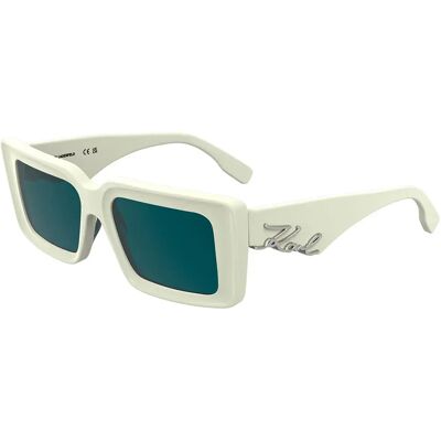 Karl Lagerfeld Lunettes De Soleil Pour Femme Kl6180s-105 White Green/CAT3 - Publicité Karl Lagerfeld Lunettes De Soleil Pour Femme Kl6180s-105 White Green/CAT3 - Publicité