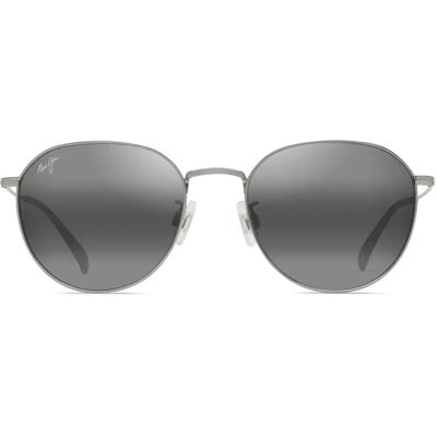 Maui Jim Lunettes De Soleil Polarisées Kauwela Shiny Silver / Black Neutral Grey/CAT3 - Publicité Maui Jim Lunettes De Soleil Polarisées Kauwela Shiny Silver / Black Neutral Grey/CAT3 - Publicité