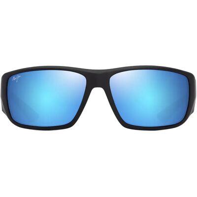 Maui Jim Lunettes De Soleil Polarisées Keha Af Matte Black Blue Hawaii/CAT3 - Publicité Maui Jim Lunettes De Soleil Polarisées Keha Af Matte Black Blue Hawaii/CAT3 - Publicité