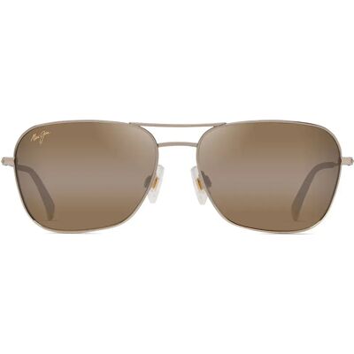 Maui Jim Lunettes De Soleil Polarisées Naauao Shiny Light Gold / Red / Brown HCL® Bronze/CAT3 Homme - Publicité Maui Jim Lunettes De Soleil Polarisées Naauao Shiny Light Gold / Red / Brown HCL® Bronze/CAT3 Homme - Publicité