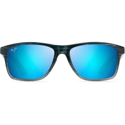 Maui Jim Lunettes De Soleil Polarisées Onshore Blue Black Stripe Fade Blue Hawaii/CAT3 - Publicité Maui Jim Lunettes De Soleil Polarisées Onshore Blue Black Stripe Fade Blue Hawaii/CAT3 - Publicité