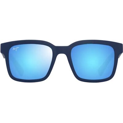 Maui Jim Lunettes De Soleil Polarisées Opiopio Af Matte Dark Blue Blue Hawaii/CAT3 Homme,Femme - Publicité Maui Jim Lunettes De Soleil Polarisées Opiopio Af Matte Dark Blue Blue Hawaii/CAT3 Homme,Femme - Publicité