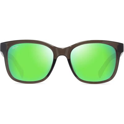 Maui Jim Lunettes De Soleil Polarisées Owelo Shiny Translucent Dark Grey / Green MAUIGreen®/CAT3 Homme,Femme - Publicité Maui Jim Lunettes De Soleil Polarisées Owelo Shiny Translucent Dark Grey / Green MAUIGreen®/CAT3 Homme,Femme - Publicité
