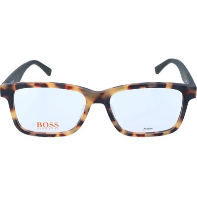 Boss Orange BO 0262/F TBB Motif Havana Jaune - Monture de lunettes - Publicité Boss Orange BO 0262/F TBB Motif Havana Jaune - Monture de lunettes - Publicité