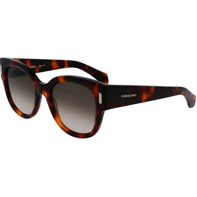 Ferragamo Lunettes De Soleil Pour Femme Sf2007s-240 51/20/140 Brown Grey/CAT2 Femme - Publicité Ferragamo Lunettes De Soleil Pour Femme Sf2007s-240 51/20/140 Brown Grey/CAT2 Femme - Publicité