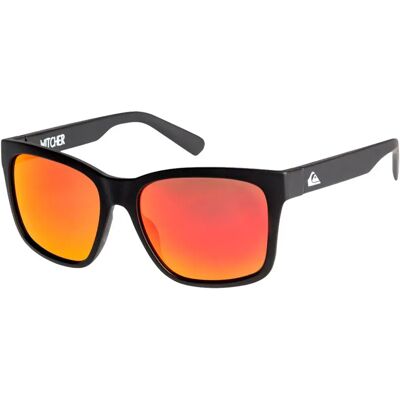 Quiksilver Lunettes De Soleil Witcher Black / Ml Red One Size Garçon - Publicité Quiksilver Lunettes De Soleil Witcher Black / Ml Red One Size Garçon - Publicité