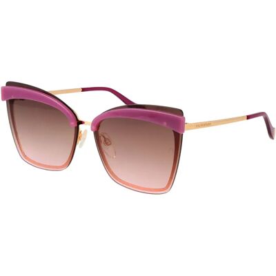 Ana Hickmann Lunettes De Soleil Pour Femme Ah3177-6404e 64/13/140 Purple Brown/CAT3 Femme - Publicité Ana Hickmann Lunettes De Soleil Pour Femme Ah3177-6404e 64/13/140 Purple Brown/CAT3 Femme - Publicité