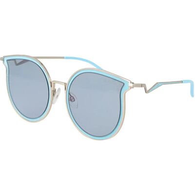 Ana Hickmann Lunettes De Soleil Pour Femme Hi3066t-5403a 54/22/150 Blue Blue/CAT1 Femme - Publicité Ana Hickmann Lunettes De Soleil Pour Femme Hi3066t-5403a 54/22/150 Blue Blue/CAT1 Femme - Publicité