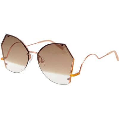Ana Hickmann Lunettes De Soleil Pour Femme Hi3094-6105a 61/17/145 Pink Yellow/CAT2 Femme - Publicité Ana Hickmann Lunettes De Soleil Pour Femme Hi3094-6105a 61/17/145 Pink Yellow/CAT2 Femme - Publicité