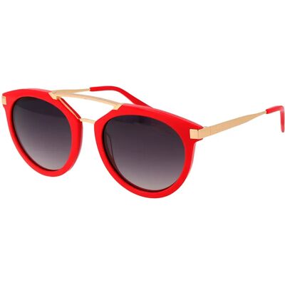 Ana Hickmann Lunettes De Soleil Pour Femme Hi9061-53d01 53/12/140 Red Purple/CAT3 Femme - Publicité Ana Hickmann Lunettes De Soleil Pour Femme Hi9061-53d01 53/12/140 Red Purple/CAT3 Femme - Publicité